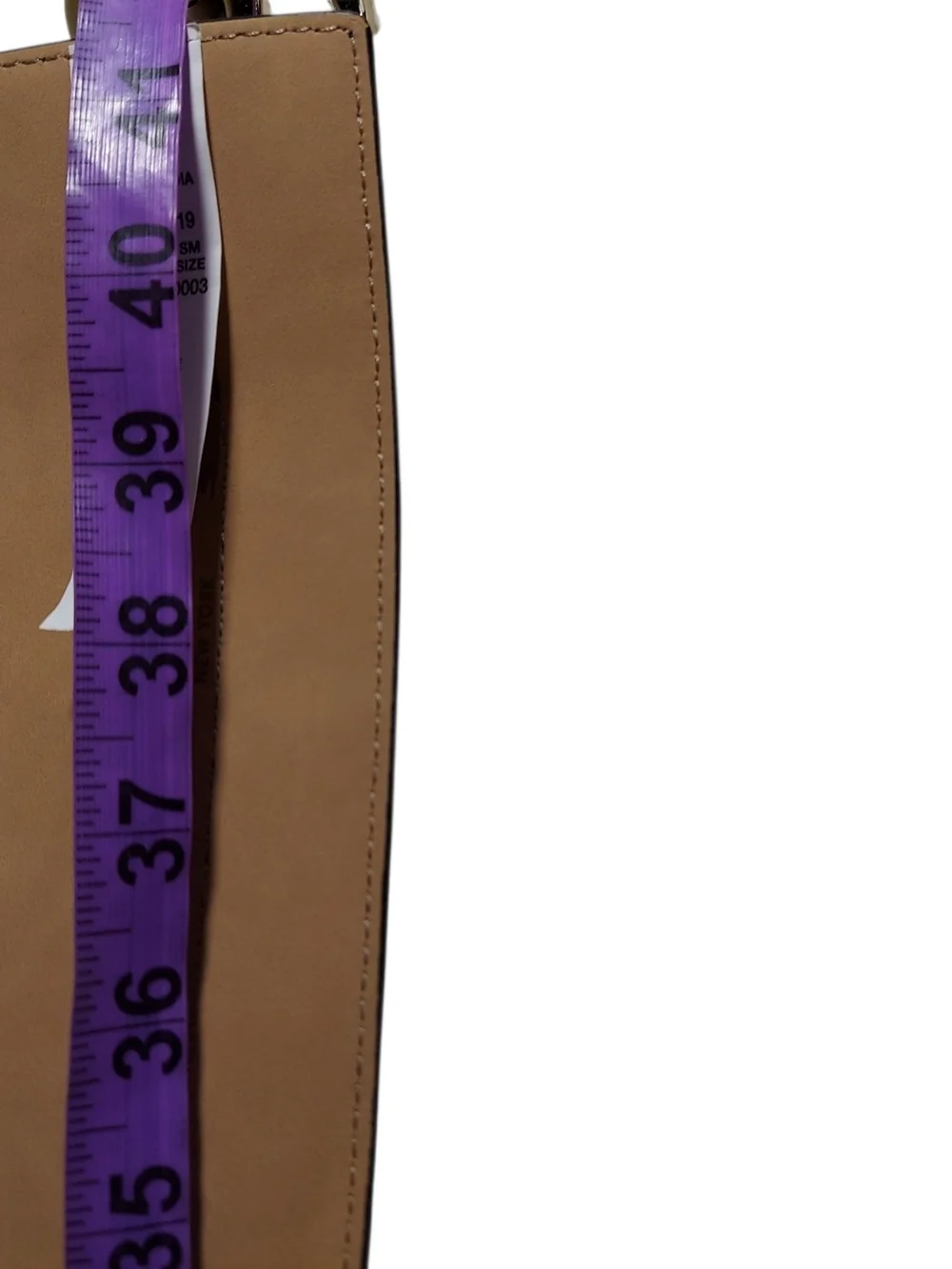 Sam Edelman Black Leather Wide Wrap Waist Belt Gold Logo Buckle Size S NWT